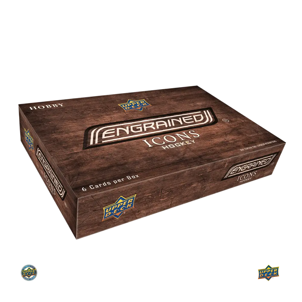 2024-25 Upper Deck Engrained Icons Hockey Hobby Box 