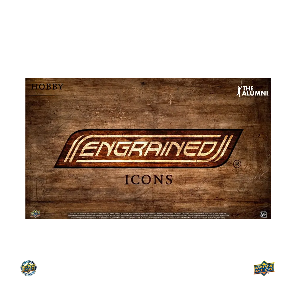 2024-25 Upper Deck Engrained Icons Hockey Hobby Box (Pre-Order) 