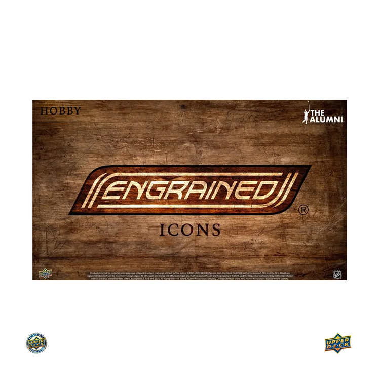 2024-25 Upper Deck Engrained Icons Hockey Hobby Box (Pre-Order) 