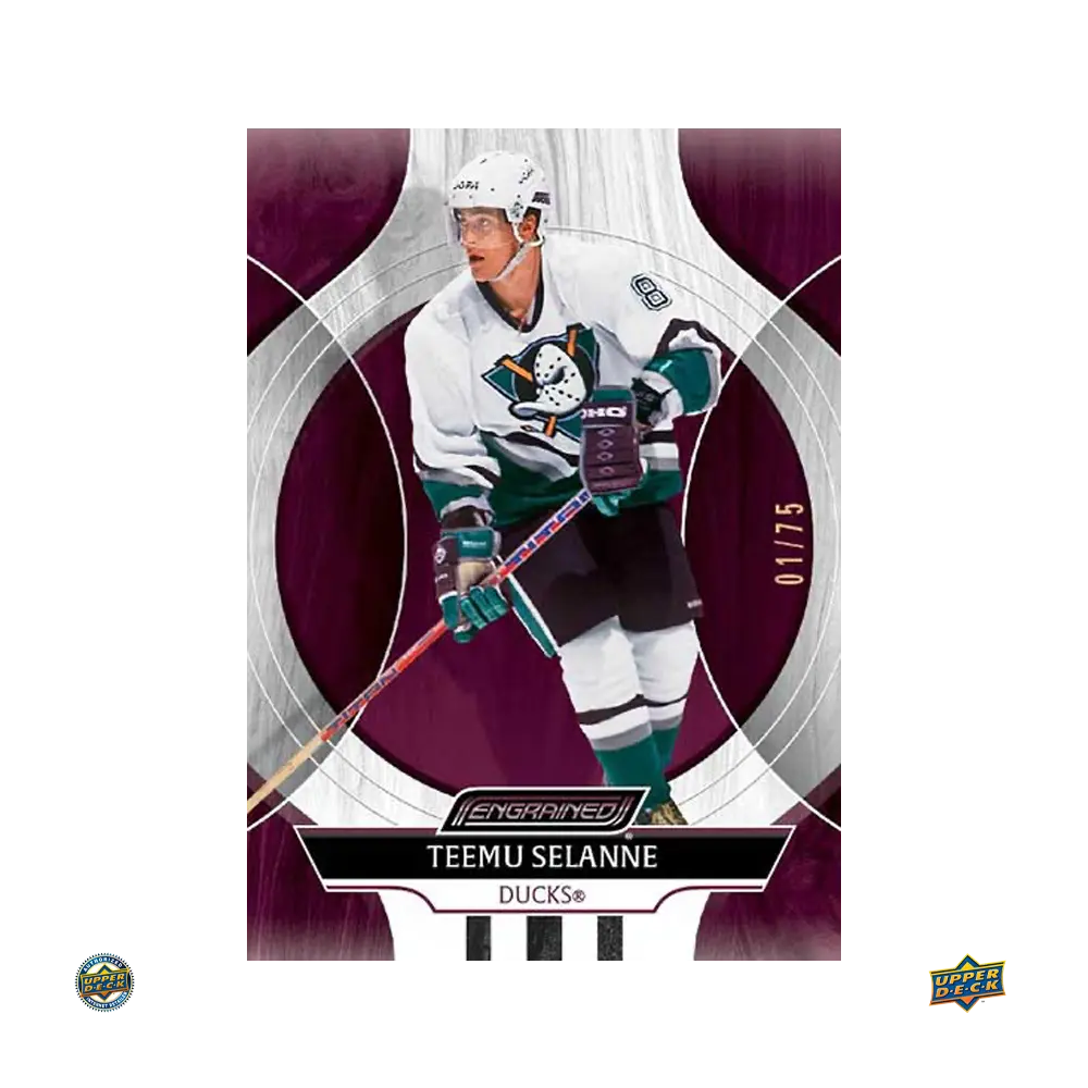 2024-25 Upper Deck Engrained Icons Hockey Hobby Box (Pre-Order) 