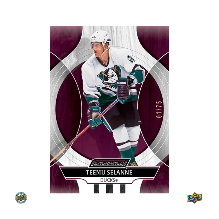 2024-25 Upper Deck Engrained Icons Hockey Hobby Box (Pre-Order) 