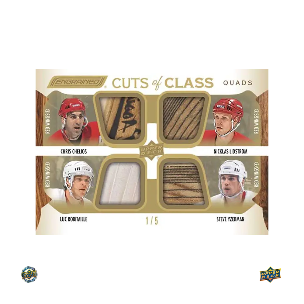 2024-25 Upper Deck Engrained Icons Hockey Hobby Box (Pre-Order) 