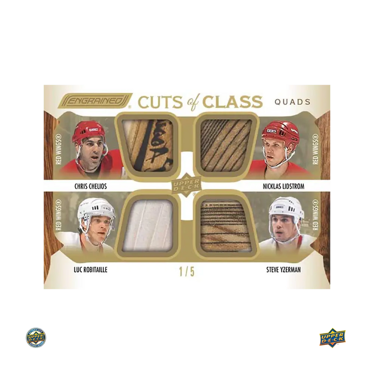 2024-25 Upper Deck Engrained Icons Hockey Hobby Box (Pre-Order) 