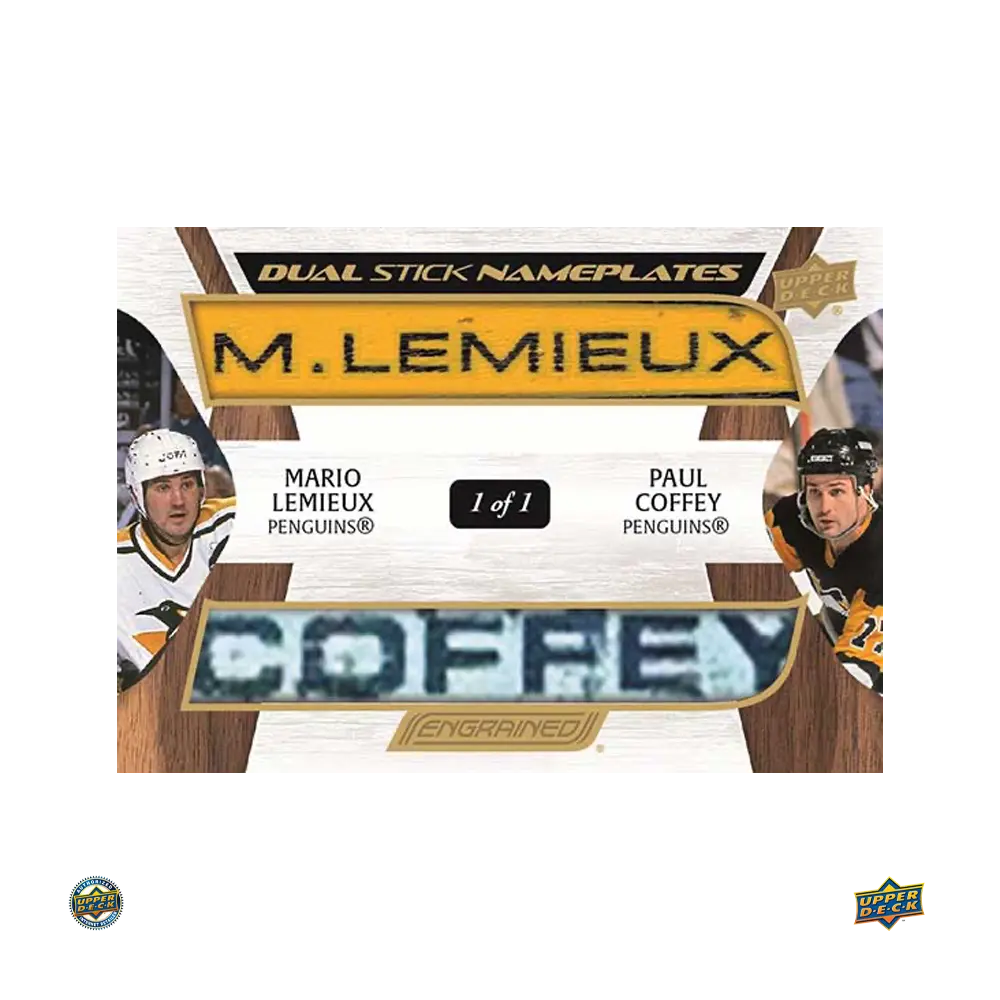 2024-25 Upper Deck Engrained Icons Hockey Hobby Box (Pre-Order) 