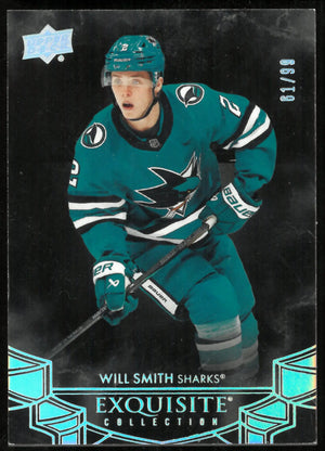 2024-25 Upper Deck Exquisite Collection Silver Rookie Will Smith /99 