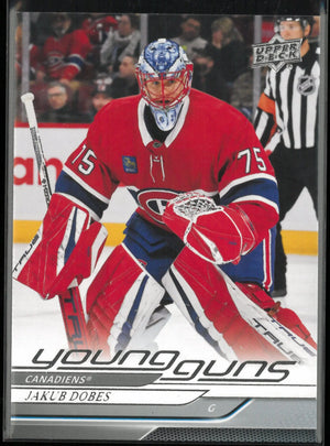 2024-25 Upper Deck Extended Series Young Guns Rookie Jakub Dobes RC 
