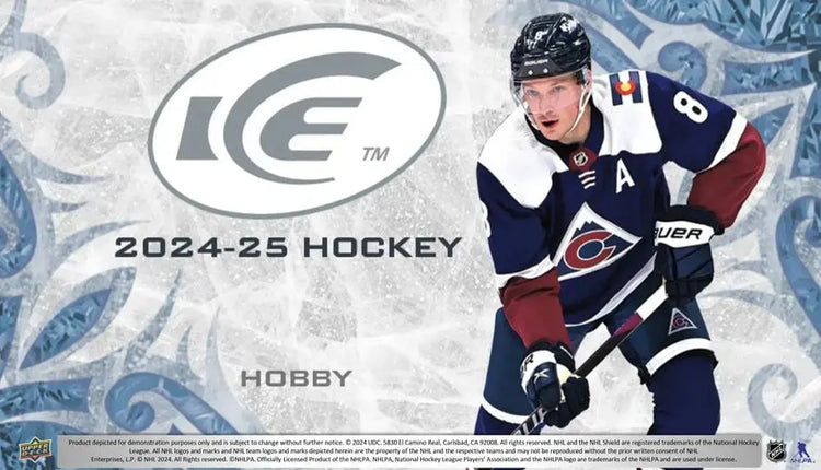 2024-25 Upper Deck Ice Hockey Hobby Single Pack Sales 