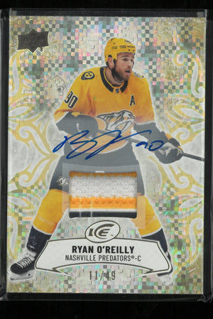 2024-25 Upper Deck Ice Hockey Ryan O'Reilly Patch Autograph /49 