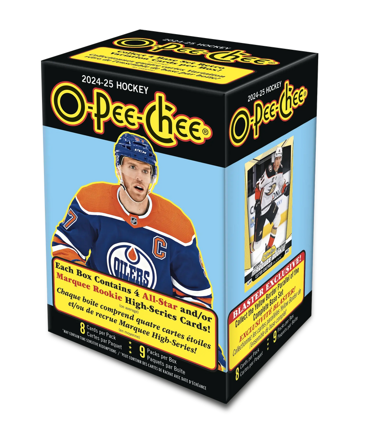 2024-25 Upper Deck O-Pee-Chee Hockey Blaster Box 
