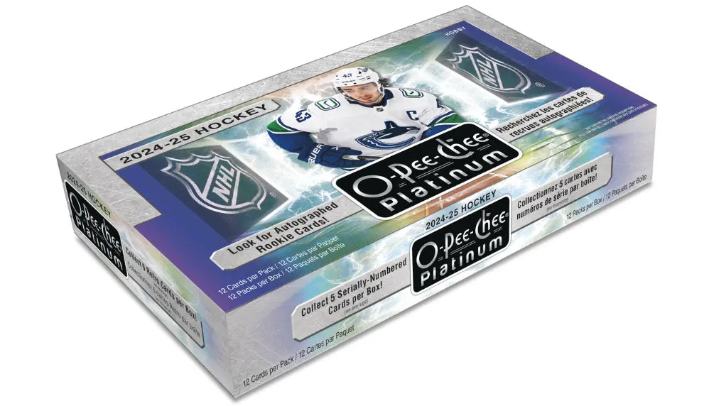 2024-25 Upper Deck O-Pee-Chee Platinum Hockey Hobby Box 