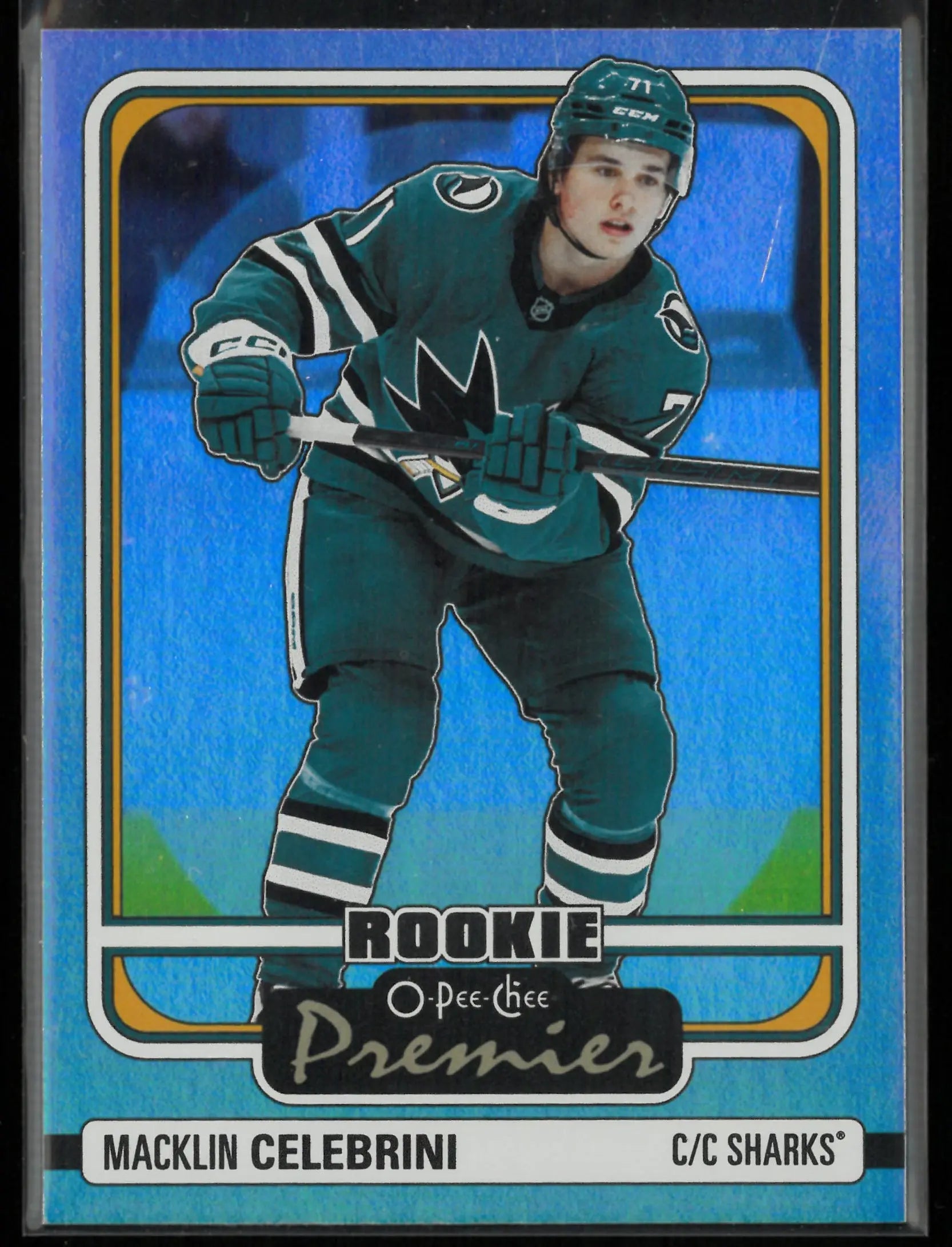 2024-25 Upper Deck O-Pee-Chee Premier Rookies Macklin Celebrini RC 