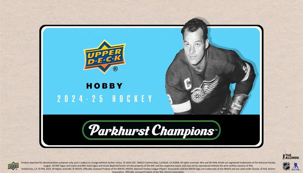 2024-25 Upper Deck Parkhurst Champions Hockey Hobby Pack (Single Pack Sales) 