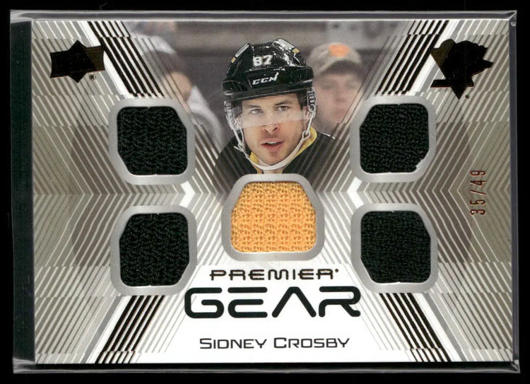 2024-25 Upper Deck Premier Gear Bronze Jersey Sidney Crosby /49 