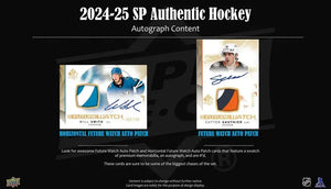 2024-25 Upper Deck SP Authentic Hockey Hobby Pack (Single Pack Sales) 
