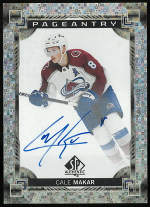 2024-25 Upper Deck SP Authentic Pageantry Auto Cale Makar 