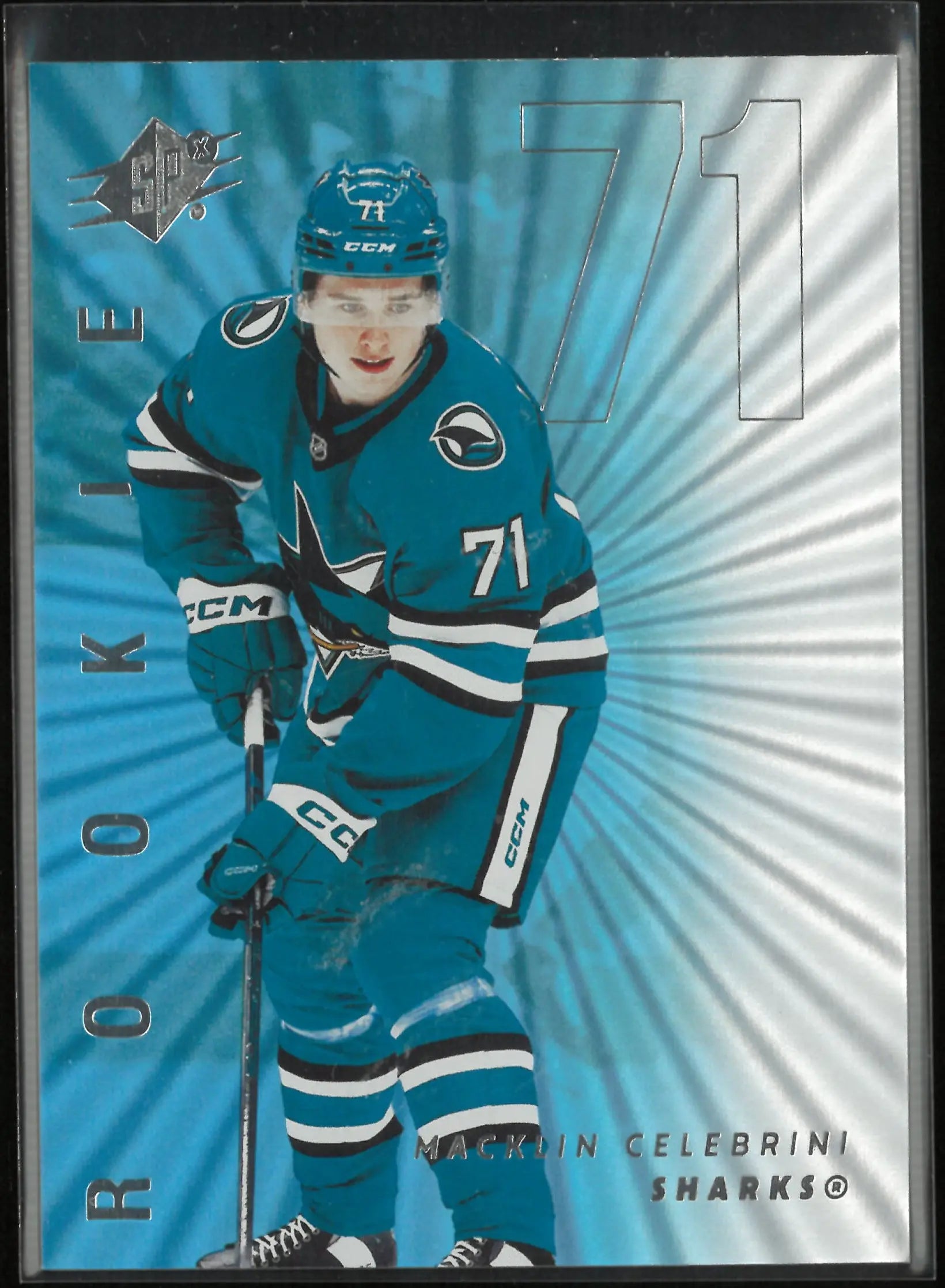 2024-25 Upper Deck SPx Rookie Macklin Celebrini RC 