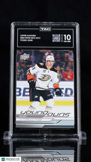 2024-25 Upper Deck Series 1 Cutter Gauthier Young Guns RC TAG 10 