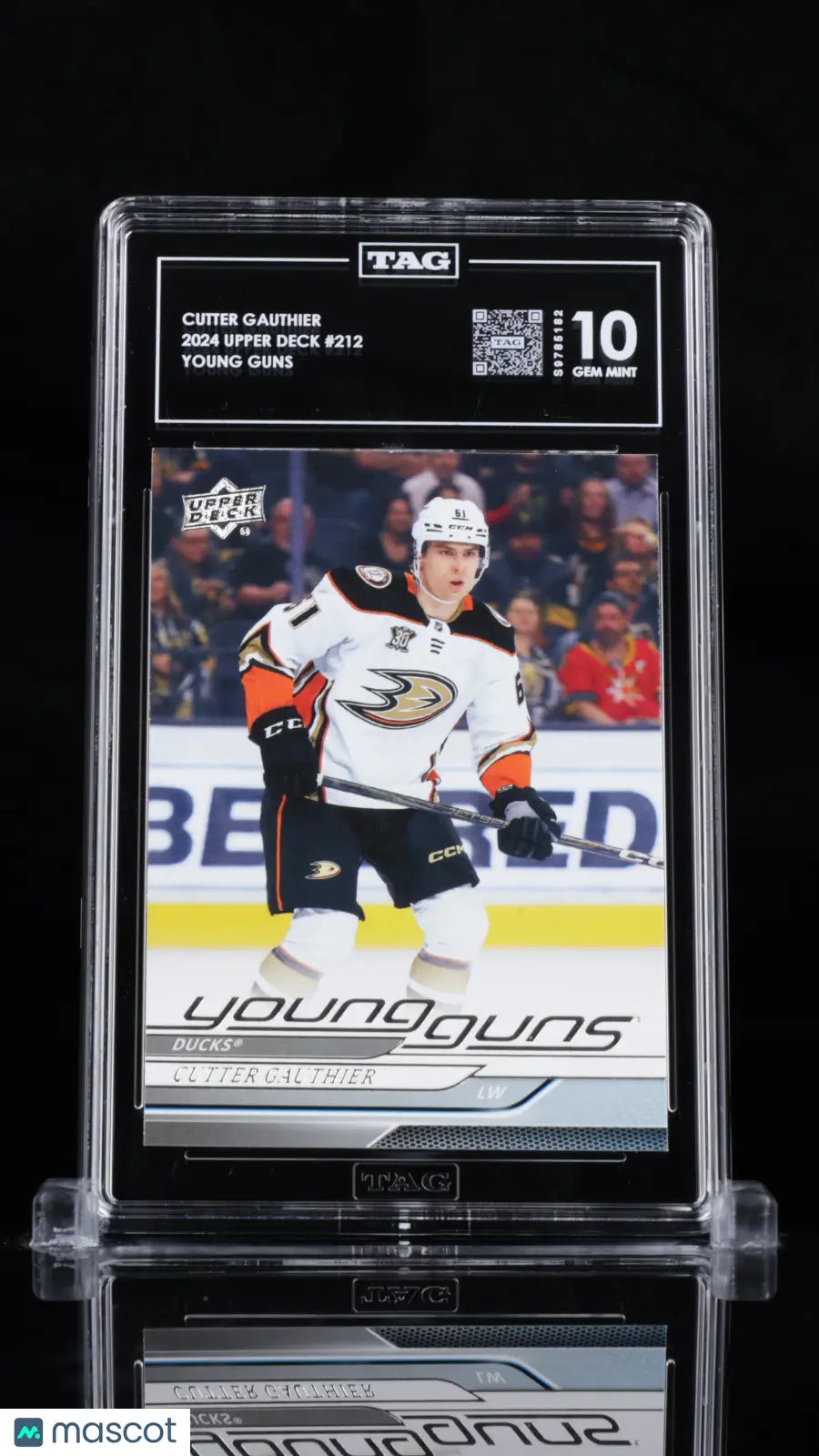 2024-25 Upper Deck Series 1 Cutter Gauthier Young Guns RC TAG 10 