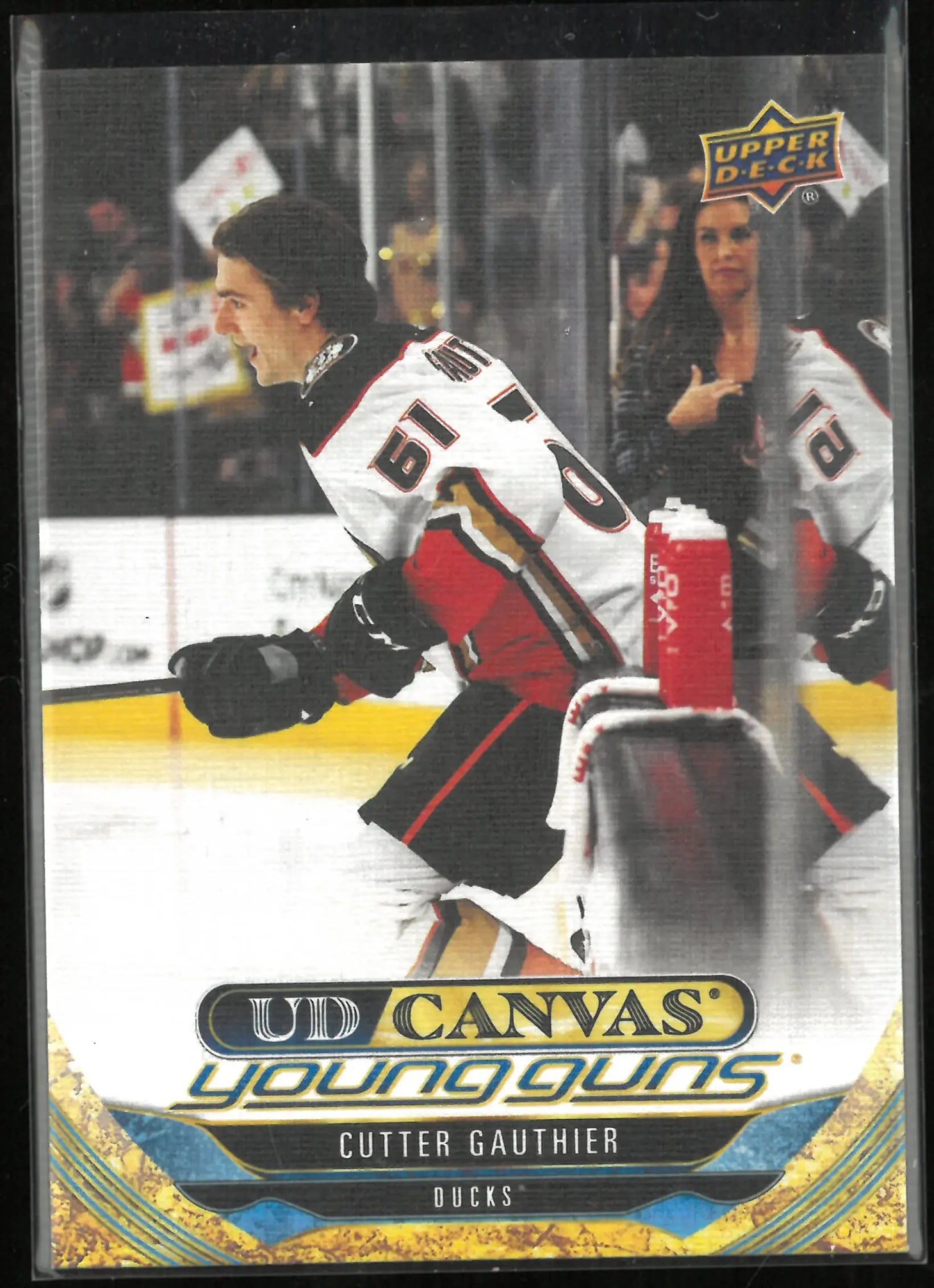 2024-25 Upper Deck Series 1 UD Canvas Young Guns Rookie Cutter Gauthier RC 