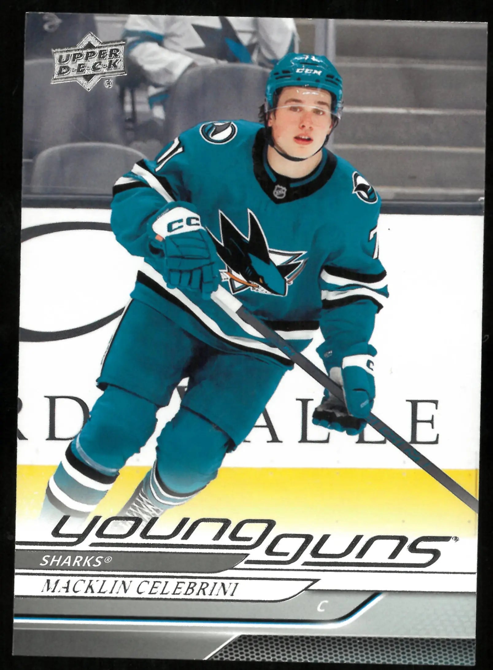 2024-25 Upper Deck Series 2 Young Guns Rookie Macklin Celebrini 