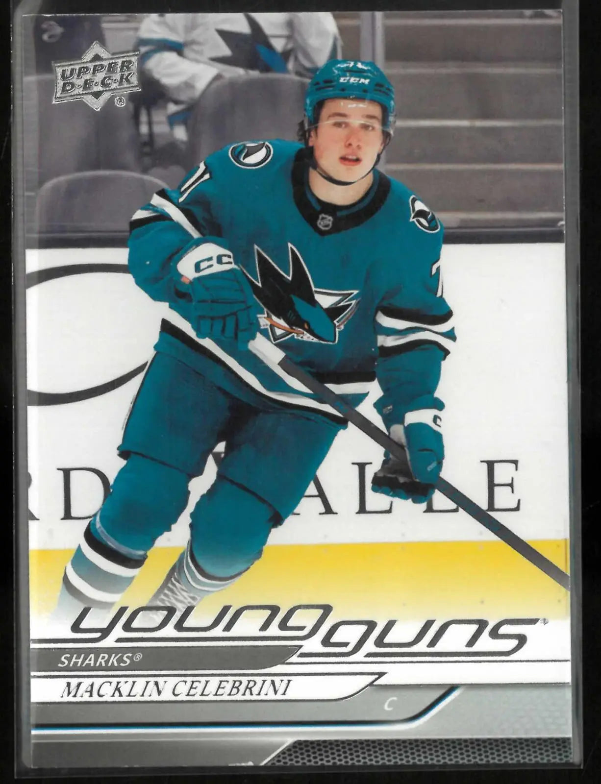 2024-25 Upper Deck Series 2 Young Guns Rookie Macklin Celebrini RC 