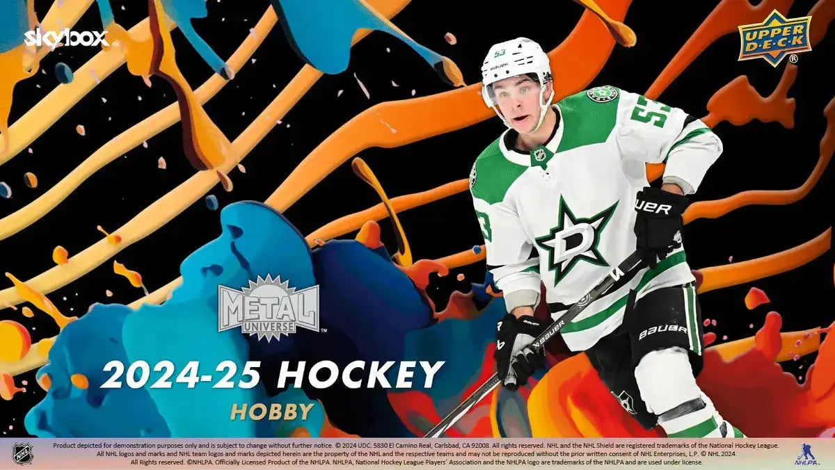 2024-25 Upper Deck Skybox Metal Universe Hockey Hobby Pack (Single Pack Sales) 