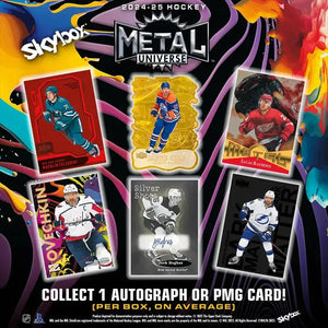 2024-25 Upper Deck Skybox Metal Universe Hockey Hobby Pack (Single Pack Sales) 