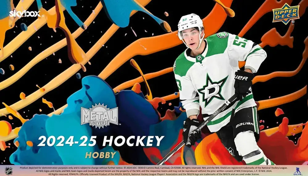 2024-25 Upper Deck Skybox Metal Universe Hockey Hobby Pack (Single Pack Sales) 