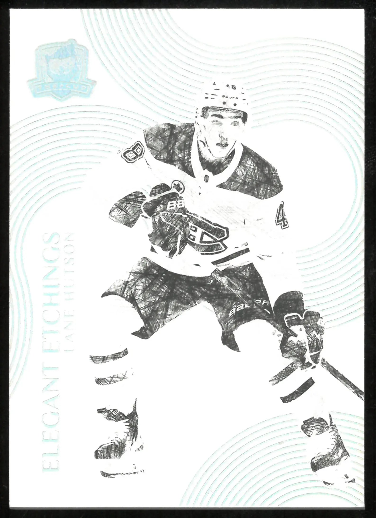 2024-25 Upper Deck The Cup Elegant Etchings Rookie Lane Hutson /199 