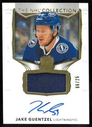 2024-25 Upper Deck The Cup Jake Guentzel  NHL Collection Patch Auto /25 