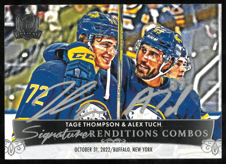 2024-25 Upper Deck The Cup Thompson Tuch Signature Auto Renditions 