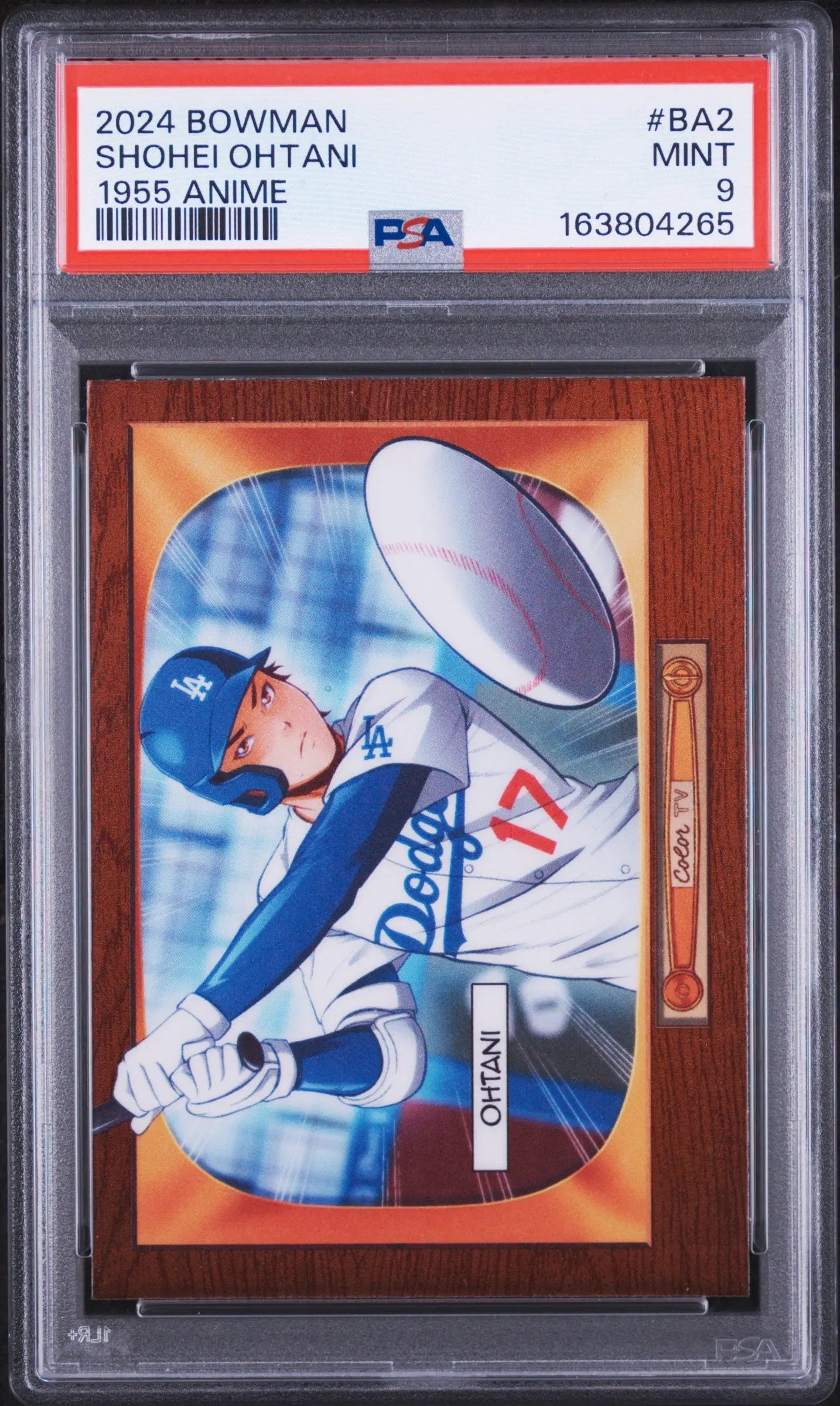 2024 Bowman 1955 Bowman Anime Shohei Ohtani PSA 9 