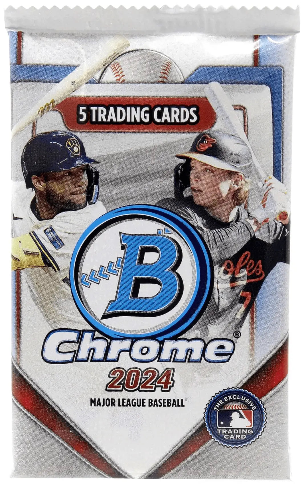 2024 Bowman Chrome Baseball Hobby Box (Single pack sales) 