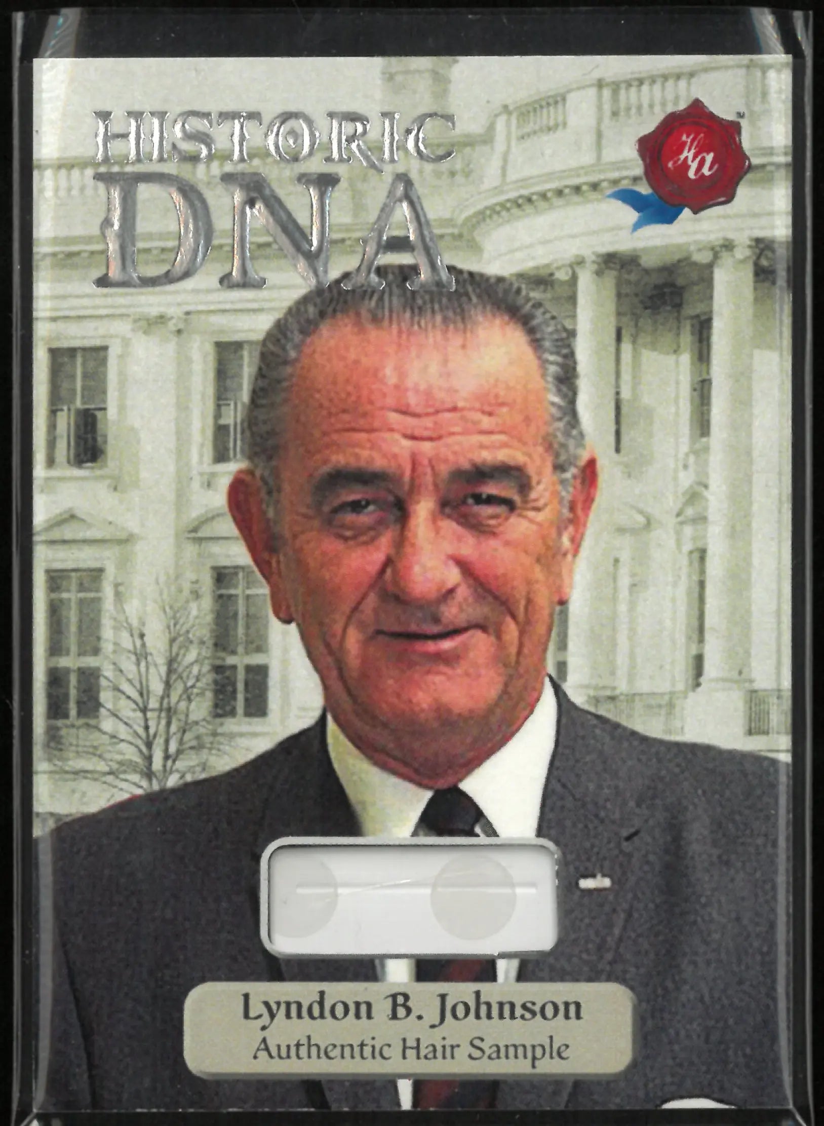 2024 Historic DNA POTUS: White House Lyndon B. Johnson Hair Sample 1/25 