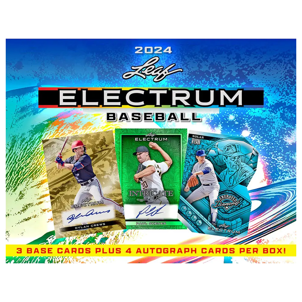 2024 Leaf Electrum Baseball Hobby Box 