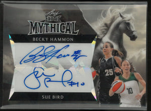 2024 Leaf Exotic Mythical Becky Hammon/ Sue Bird Autograph Auto /1 