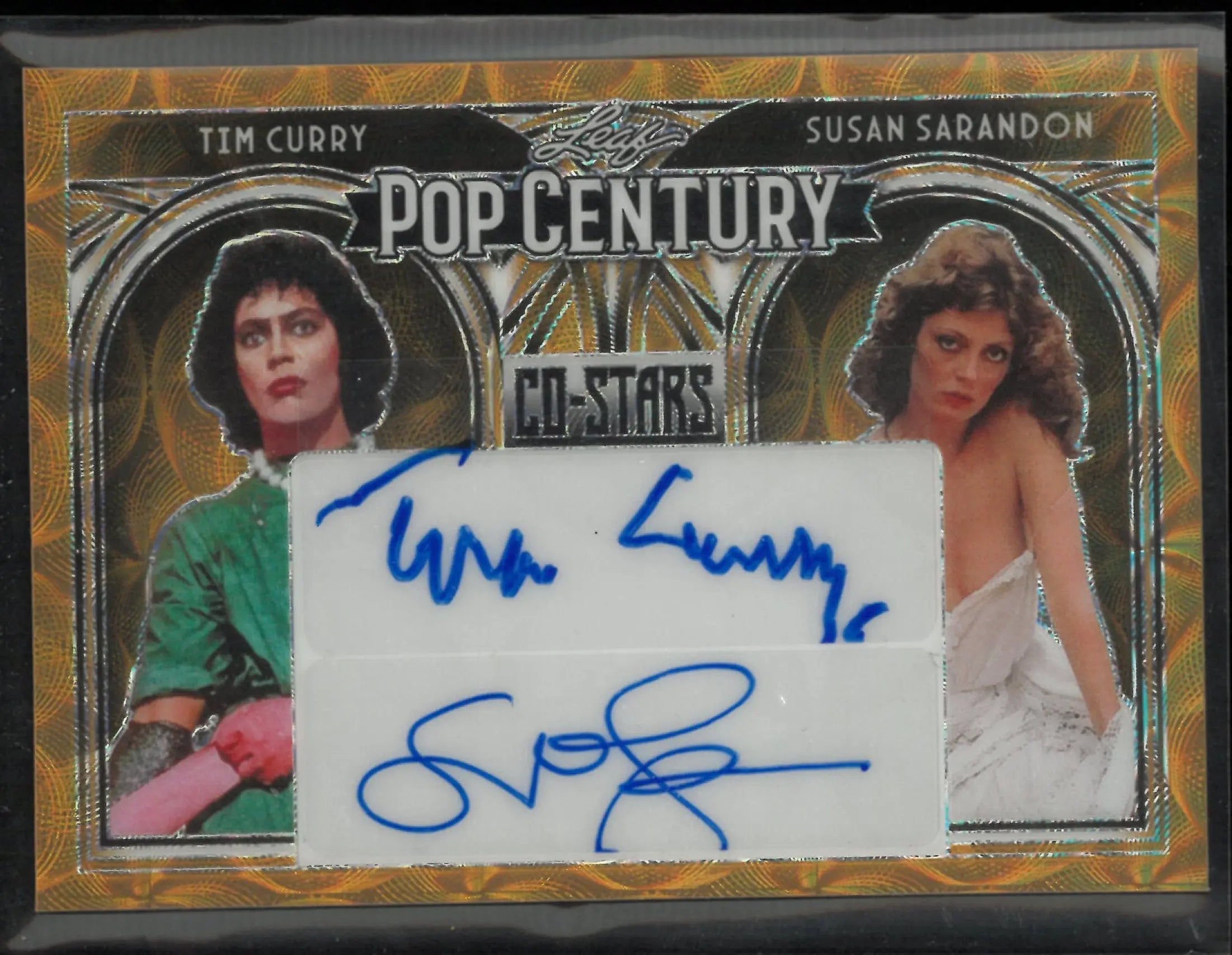 2024 Leaf Trading Pop Century Co-Stars Tim Curry/Susan Sarandon Autograph 1/1 