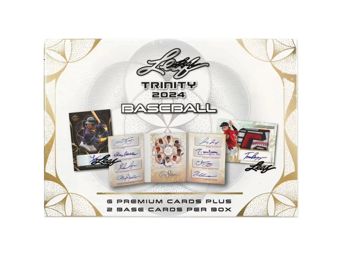 2024 Leaf Trinity Baseball Hobby Box 