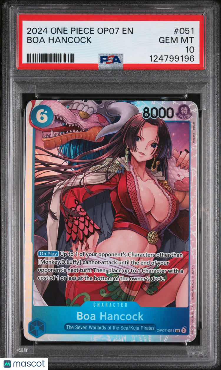 2024 One Piece Op07-500 Years In The Future Boa Hancock #051 PSA 10 