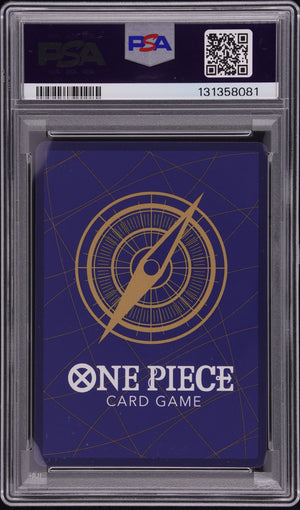 2024 One Piece Prb01-Premium Booster  Shanks #120 Manga Alternate Art PSA 10 