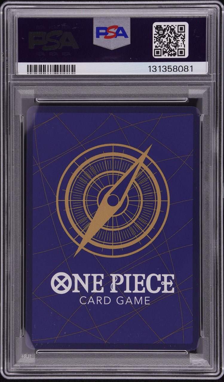2024 One Piece Prb01-Premium Booster  Shanks #120 Manga Alternate Art PSA 10 