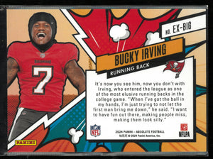 2024 Panini Absolute Explosive Bucky Irving RC Rookie 