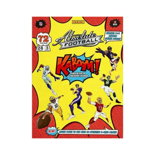 2024 Panini Absolute Football Countdown Calendar Box 