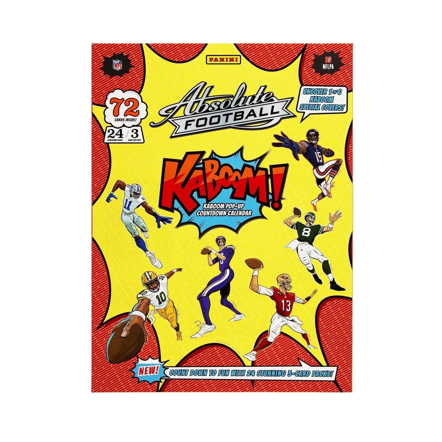2024 Panini Absolute Football Countdown Calendar Box 