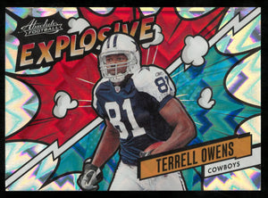 2024 Panini Absolute Football Explosive Terrell Owens 