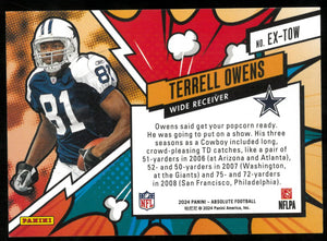 2024 Panini Absolute Football Explosive Terrell Owens 