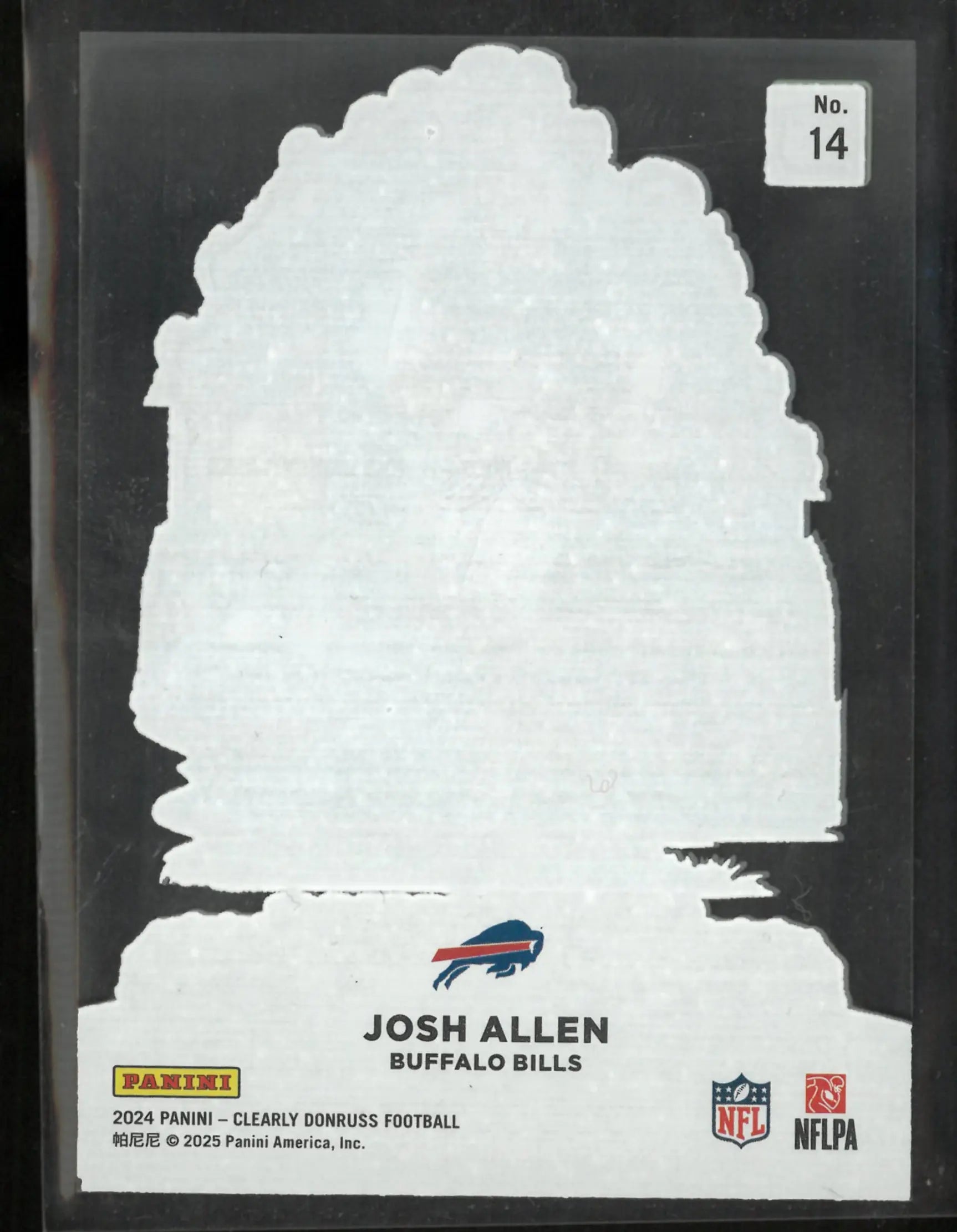 2024 Panini Clearly Donruss Josh Allen Uptowns 