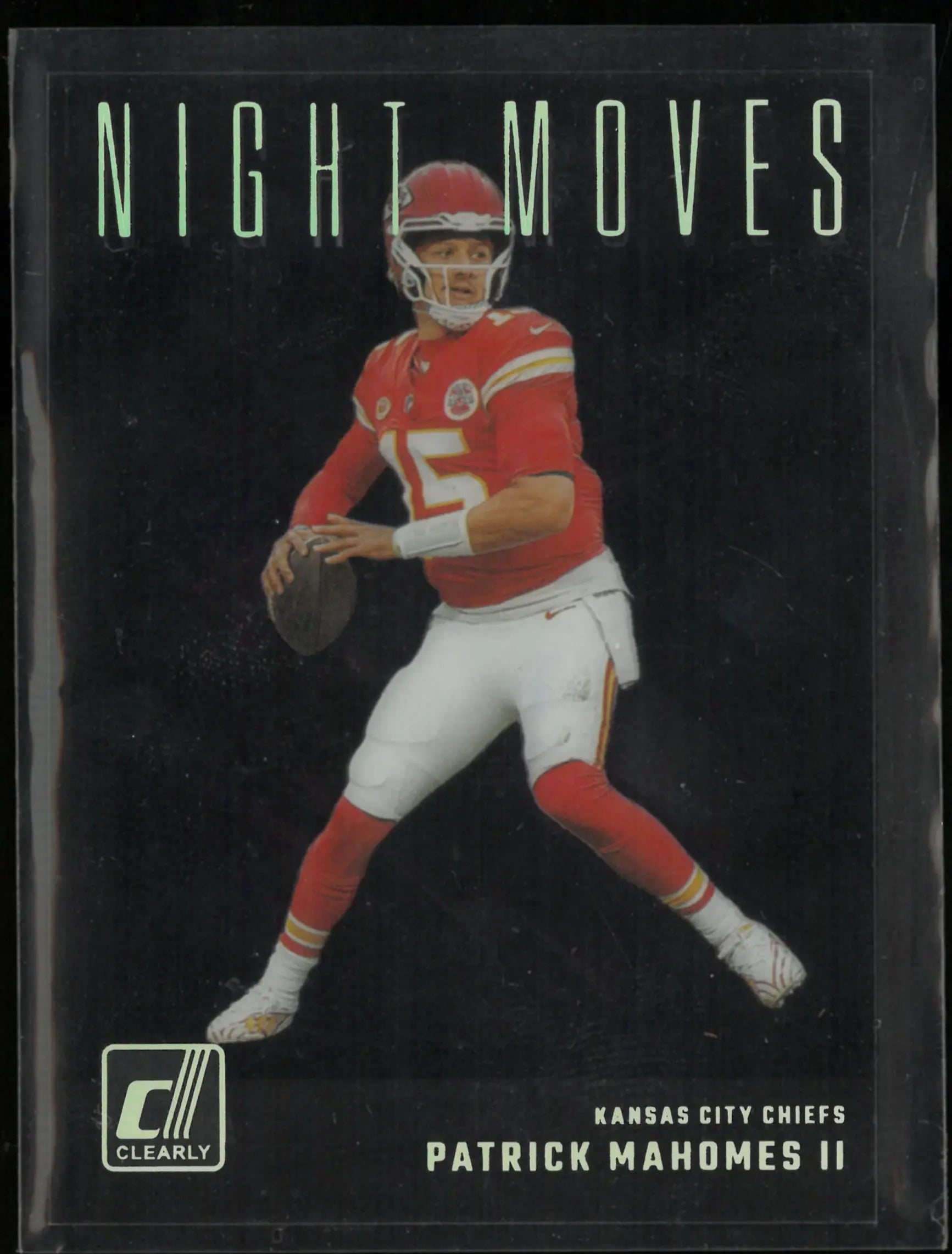 2024 Panini Clearly Donruss Patrick Mahomes II Night Moves 