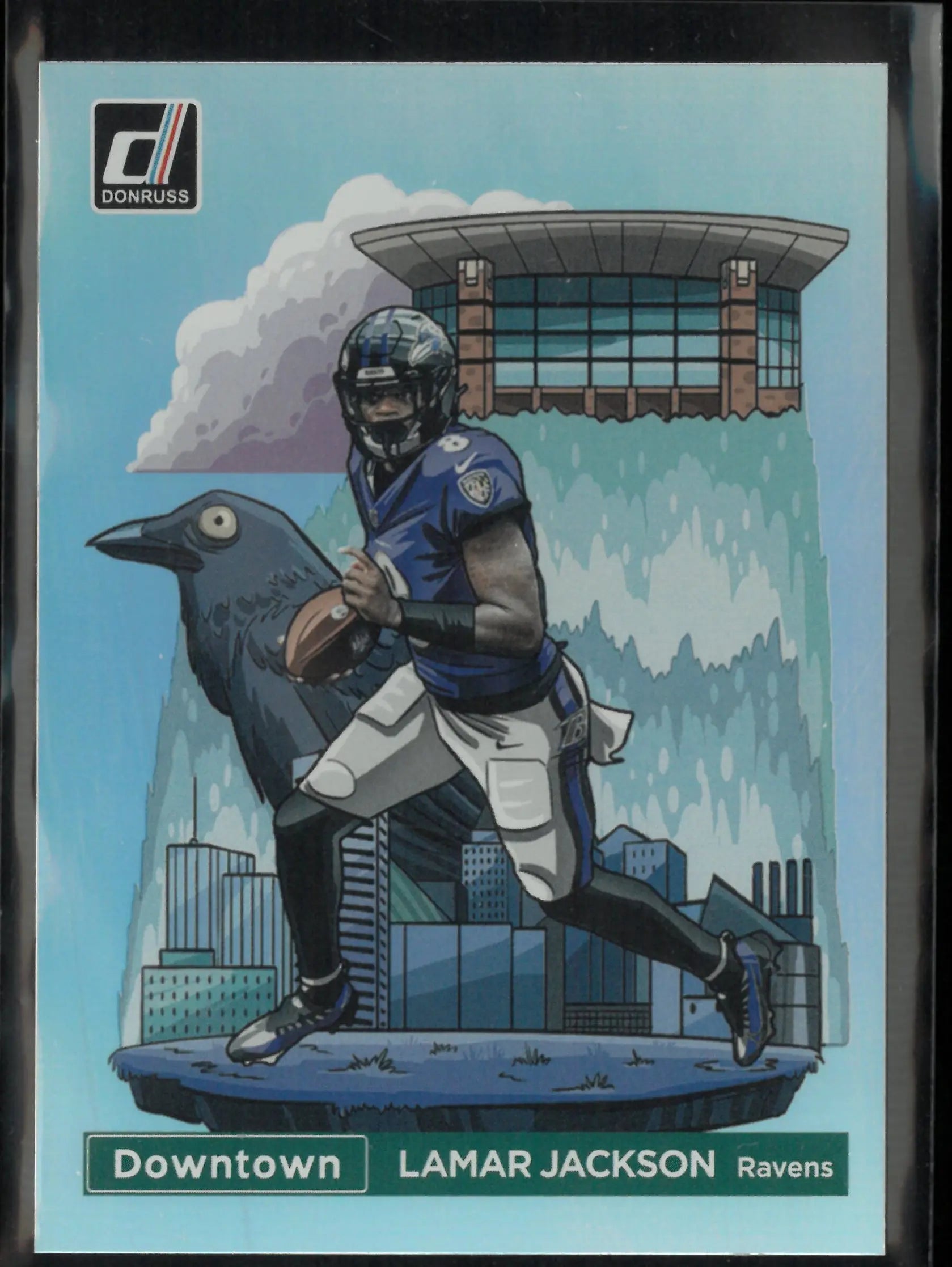 2024 Panini Donruss Downtown Lamar Jackson 