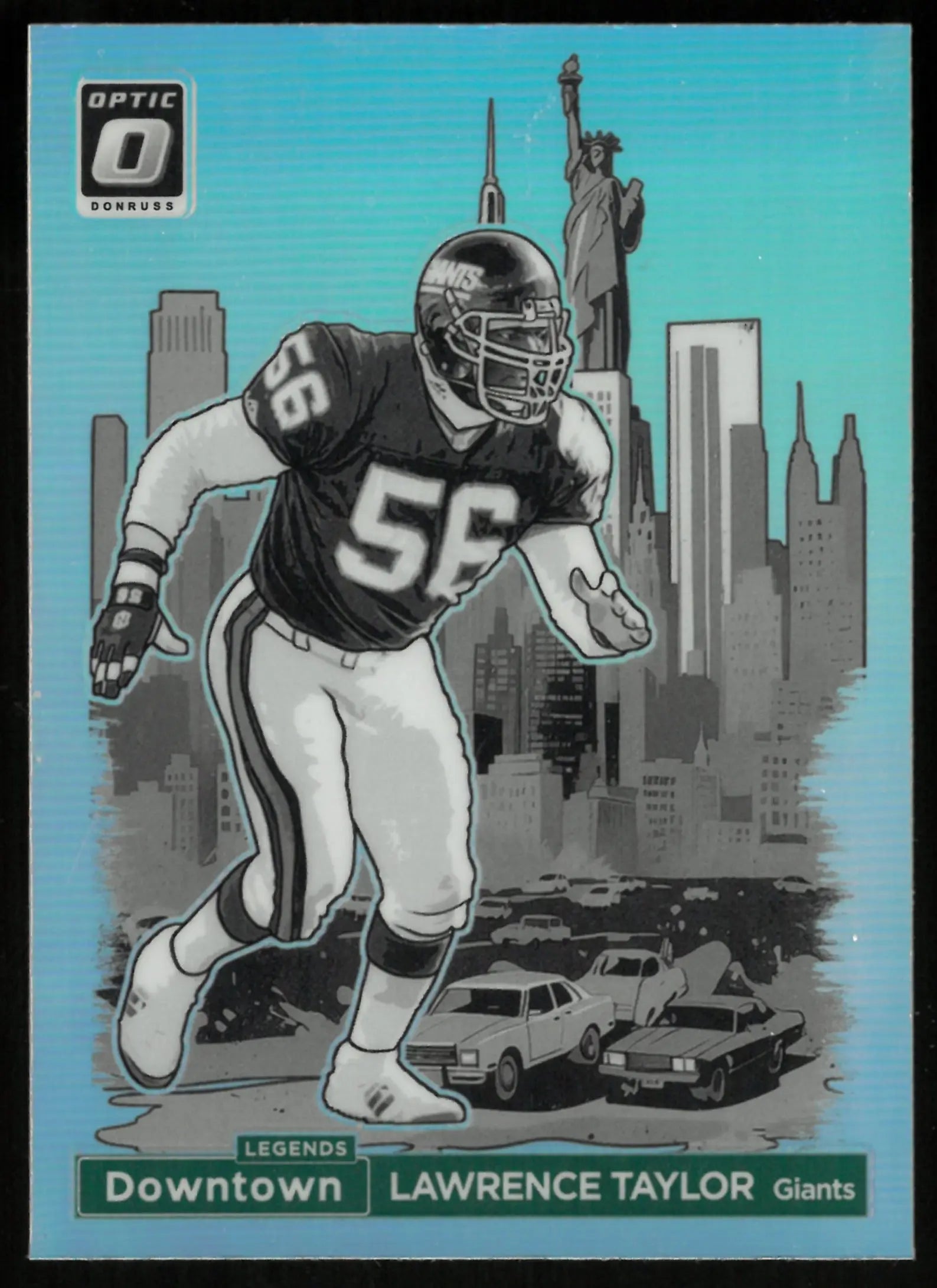 2024 Panini Donruss Optic Football Lawrence Taylor Downtown! 